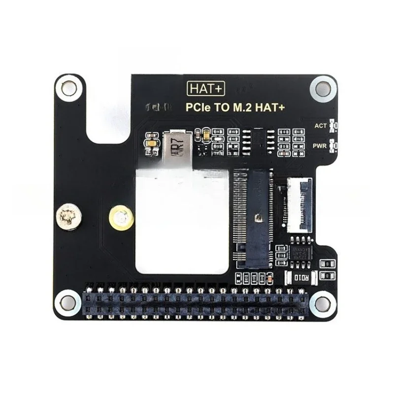 

Raspberry Pi 5 PCIe to M.2 expansion board interface board NVMe protocol high-speed solid state drive expansion