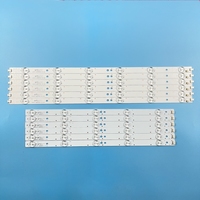 12PCS LED Backlight strip for LC-46LD265R5 LC-46LD266K 46PFL3218K LBM460P0601 A1-BU-3 R AU-1 LBM460P0501-AT-1 L TPT460H1-HN04