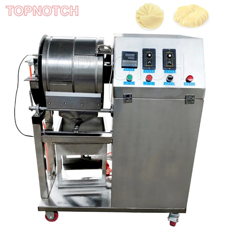 Automatic Spring Roll Maker Machine Egg Crepe Packaging Machine Rotating Wheel Spring Roll Tortilla Machine