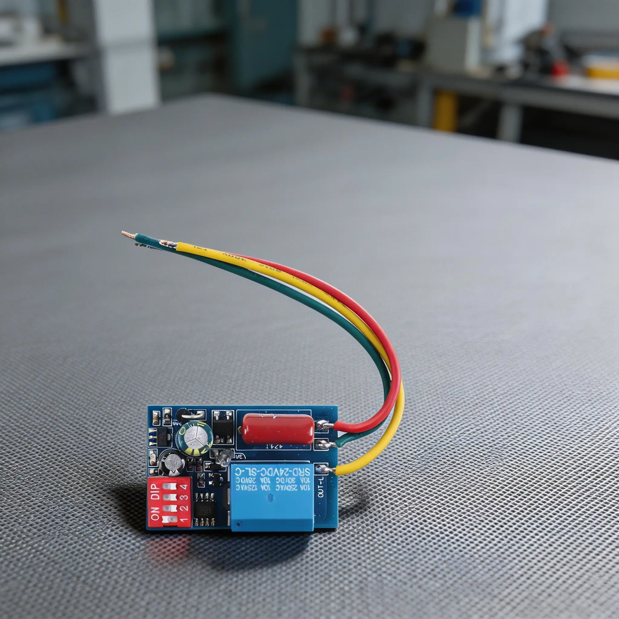 Compact Design Delay Switch Module Exhaust Fan Controller 220V Delay Switch Circuit Board And Plastic Material