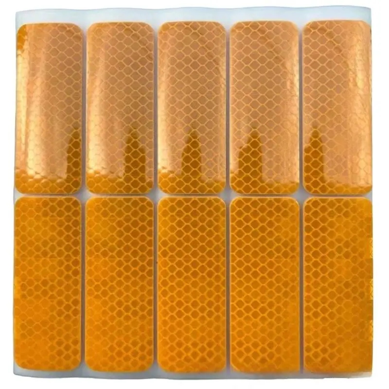 

Светоотражающие наклейки на бампер автомобиля M93K, светоотражающие предупреждающие полосы, лента, светоотражающие наклейки-декали, предупреждающие знаки безопасности