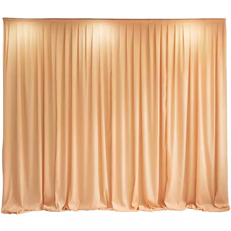 10FTx10FT Luxury Quality Wedding Backdrop Event Party Banquet Background Drapes Curtain Hotel Stage Back Drop Drapery Decoration