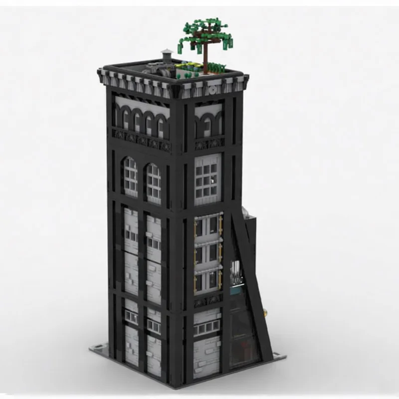 3948 قطعة بنك أوربان إنترناشونال MOC، مكعبات بناء معيارية قابلة للتخصيص، تصميم إبداعي تعليمي، لعبة DIY للأولاد، هدايا العطلات