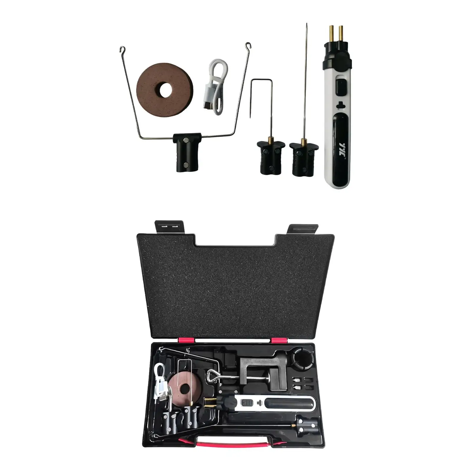 

Терморезак для пенопласта с нескользящей рукояткой, инструмент для резки пенополистирола для хобби, детализированной обработки, резьбы по пенопласту, художественных проектов и рукоделия