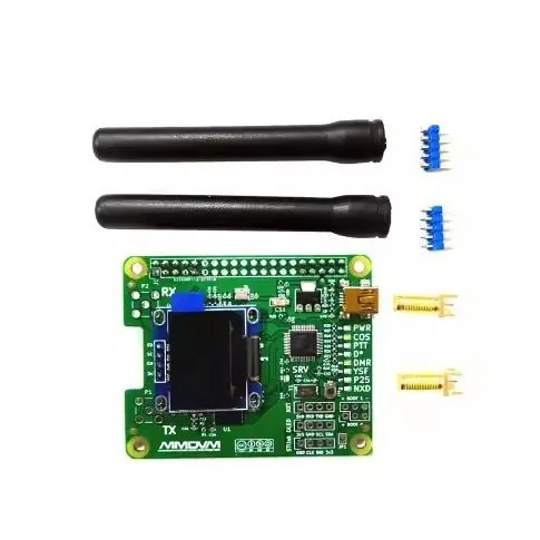 

MMDVM Digital Hotspot Board for Raspberry Pi with Duplex Antenna and Display Screen