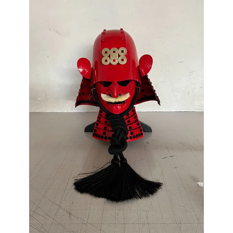 

Armor Helmet Armor Film and Television Props Cosplay Head-mounted Helmet Mask Full Set Red Mask