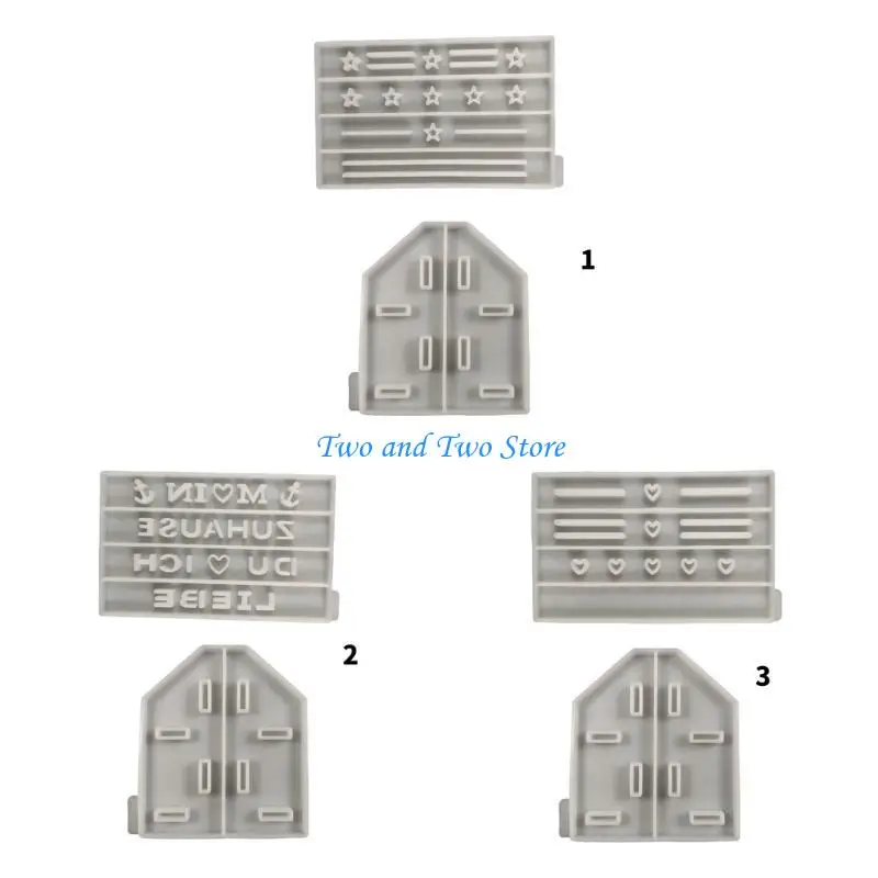 HX6F الراتنج الجرف قوالب صياغة قوالب سيليكون التخزين المنظمون قوالب الرف صنع قوالب السيليكون منضدة عرض المكياج قوالب #5