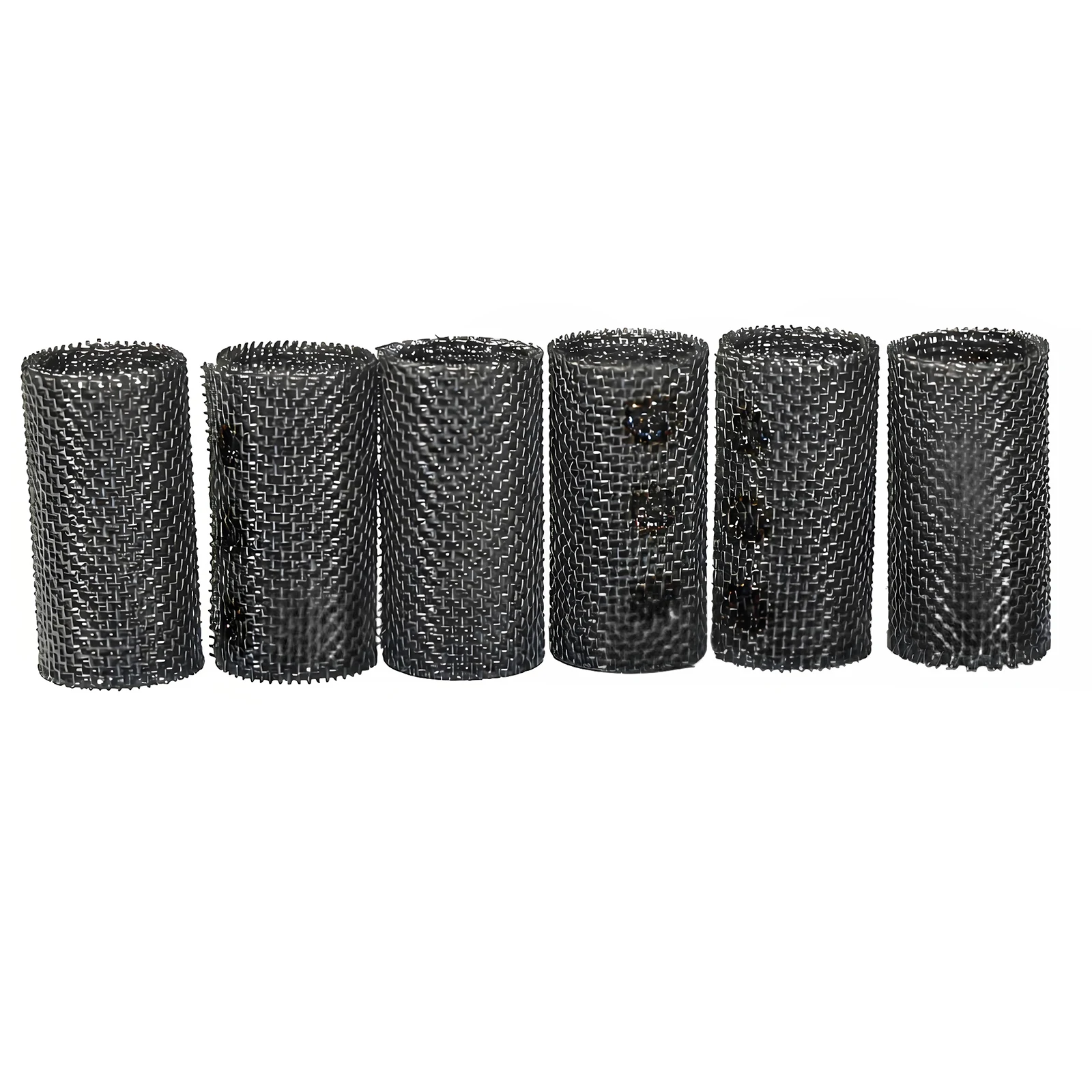 6 Pcs For Diesel Air Parking Heater 3-Layers Filter Mesh Car Glow Plug Burner Strainer Screen 310s Stainless Steel 1.7x0.9cm