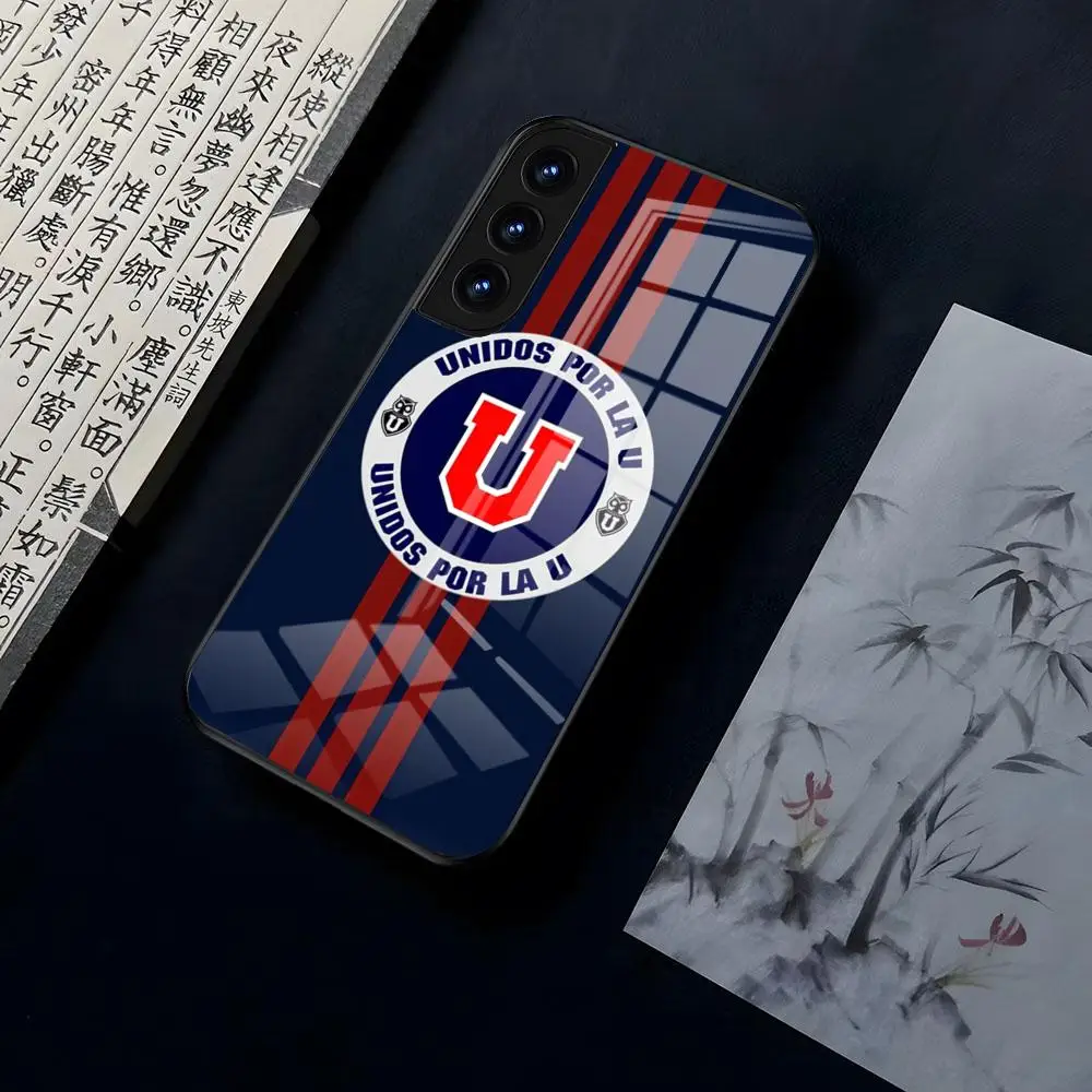 U-University of C-chiles fashion logo Phone Case  for Samsung s 24 ultra plus 2322 21 20 a 34 54 53 note20 m 54 new 2024 glass