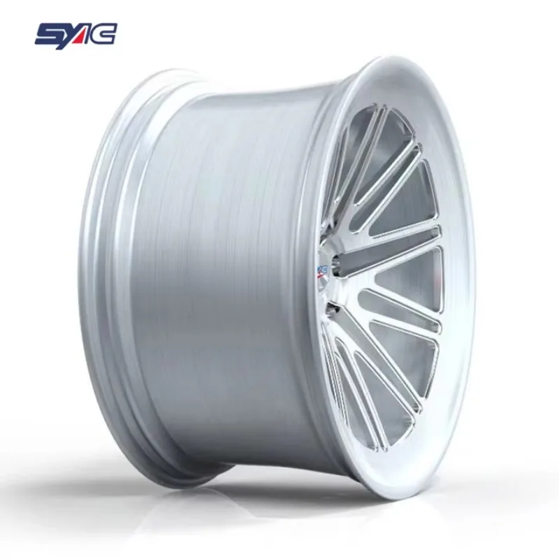 SYAC Colorful Racing Rim Personalized Custom 17-21 Inch 4/5/6 Holes Forged Aluminum Alloy Passenger Car Wheel Rims
