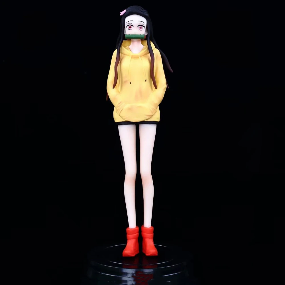 

Anime Character Demonslayer Figurine, Beautiful Girl Nezuko Kamado Standing Figurine Model Desktop Ornament