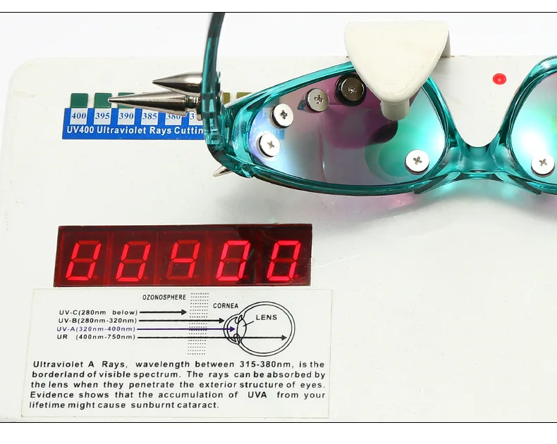 Cyberpunk DIY Unisex Übertriebene Sonnenbrille Niete Motorrad Stil Hip Hop Streetwear Brille Handgemachte Optische Brillen – Detail 7