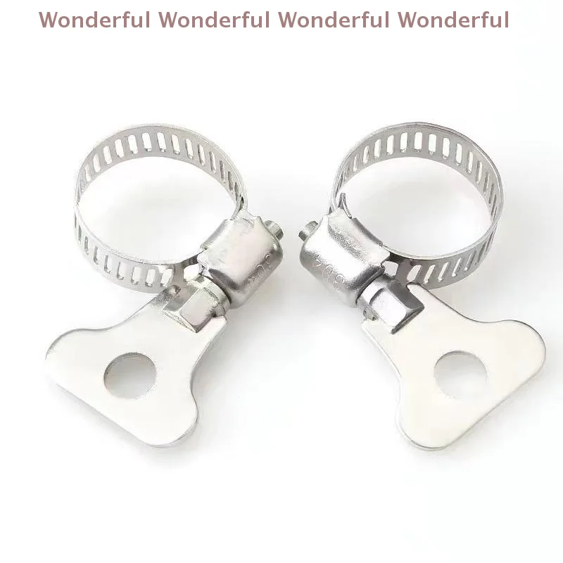 5Pcs Welding Useful Repair Tool Sealing Exhaust Handle Pipe Clip Stainless Steel Hose Clamps T Bolt