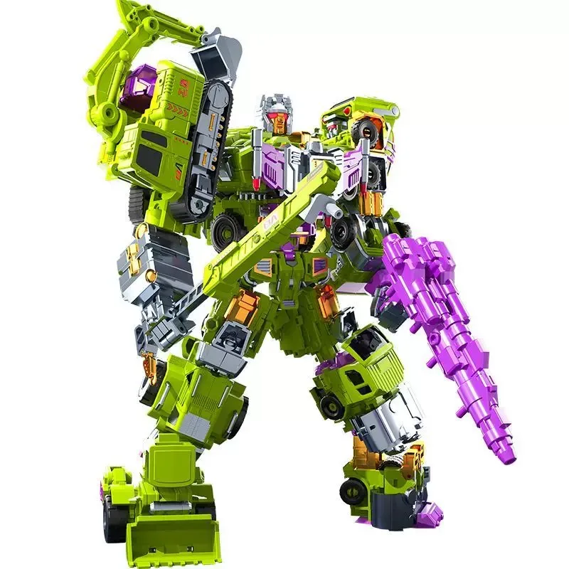 Transformation Toy Land Warrior 6-in-1 Alloy Robot Kong Armor Action Figure Robot Toys No Box