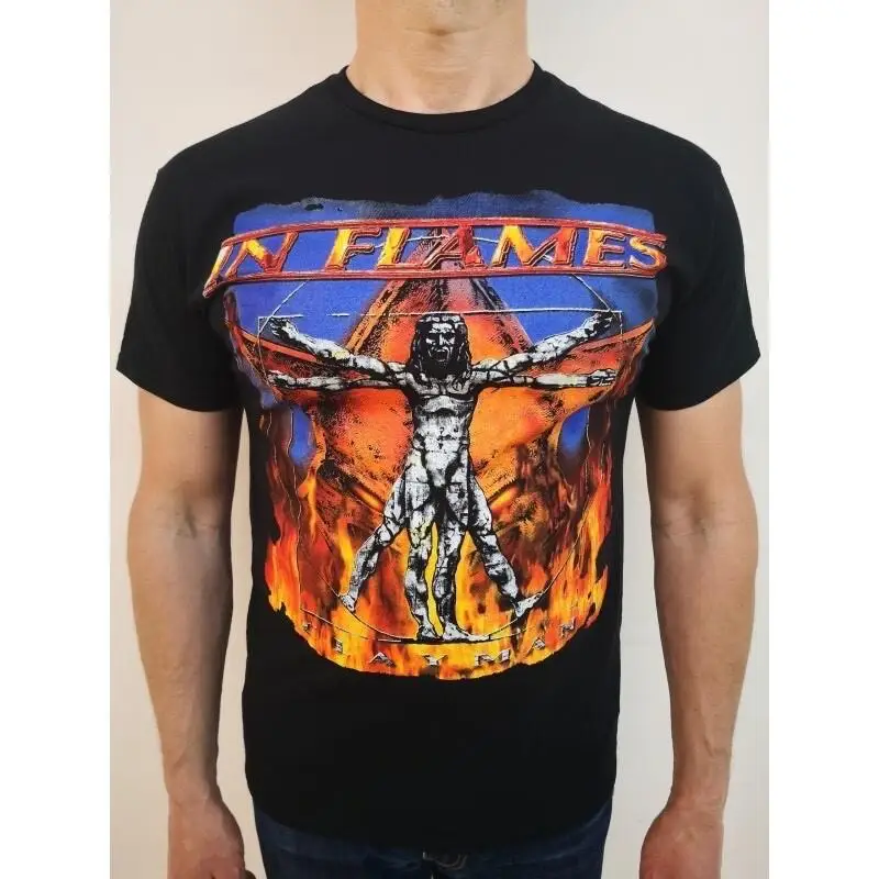 تي شيرت In Flames "Clayman" باللون الأسود