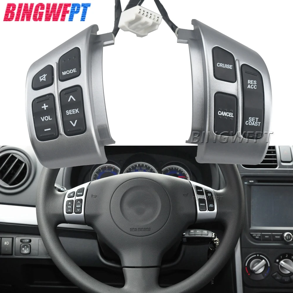 Car Switches For Suzuki  for SX4 1.8 1.6 2009-2013 Steering Wheel Button Cruise Control Switch