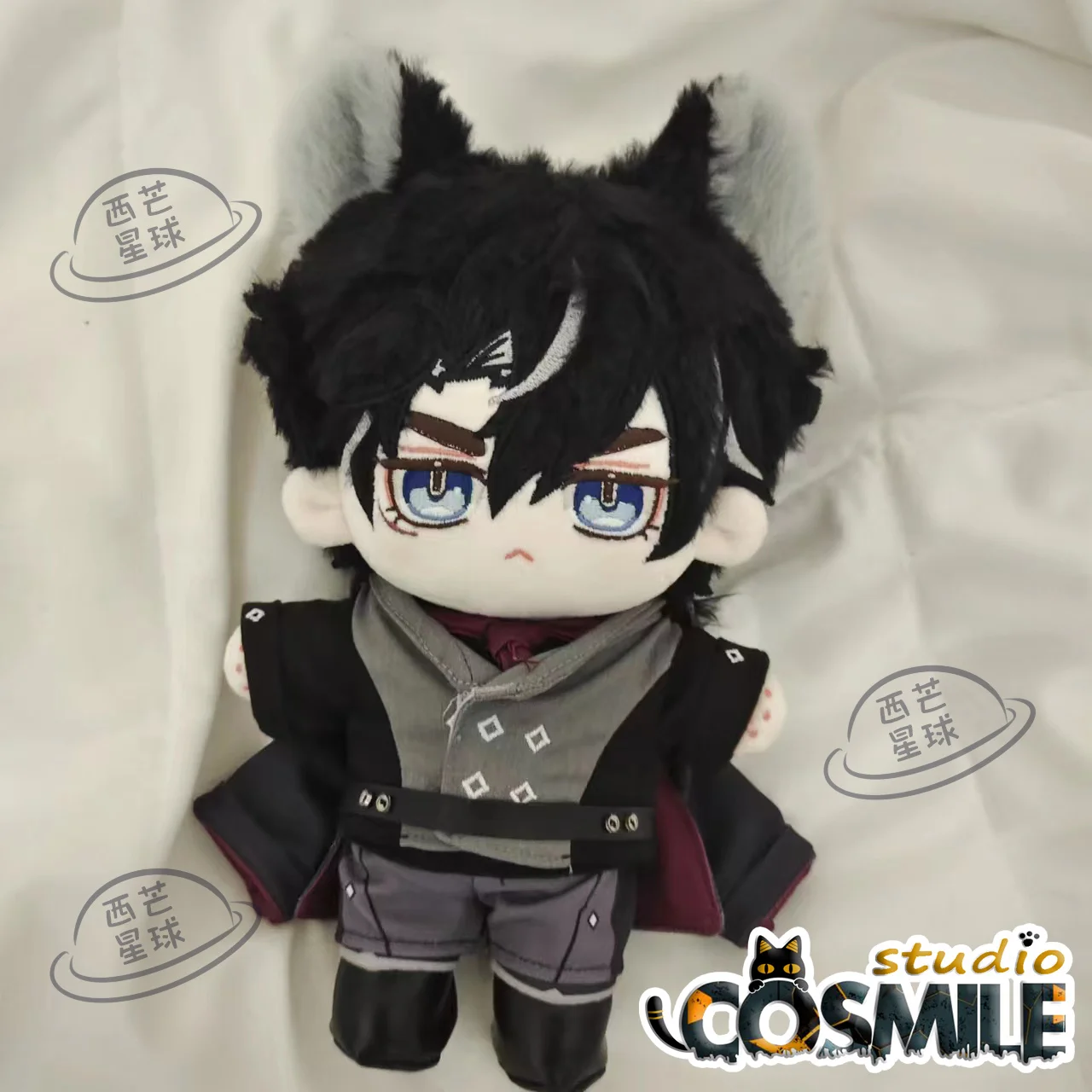 Game Genshin Impact 원신 Wriothesley リオセスリ 라이오슬리 Stuffed Plushie 20cm Plush Doll Toy Body Clothes Clothing XQ