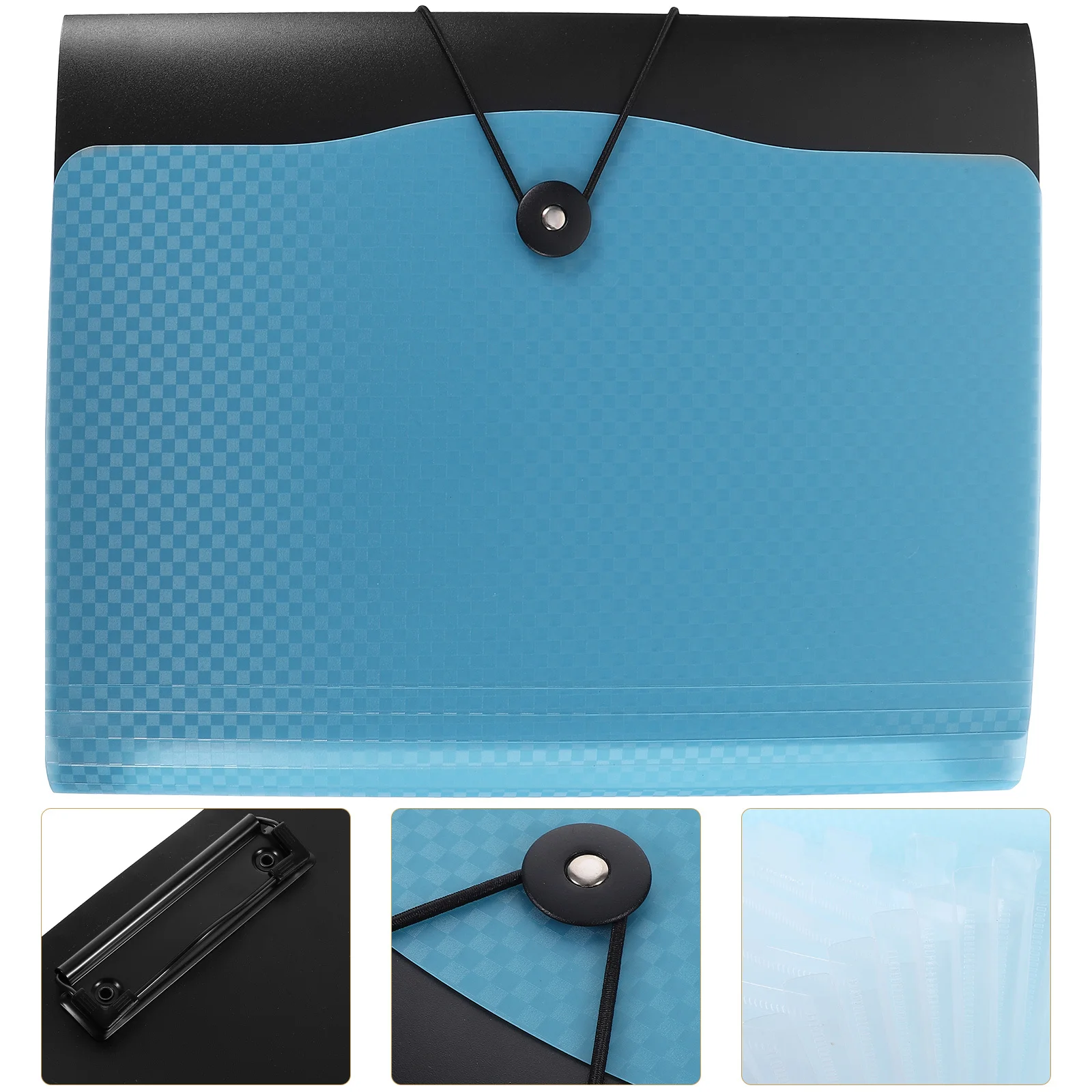 

File Folder Large Capacity Multi-Layer Accordion Organizer For Office Document Storage Portable Paper Holder Desktop