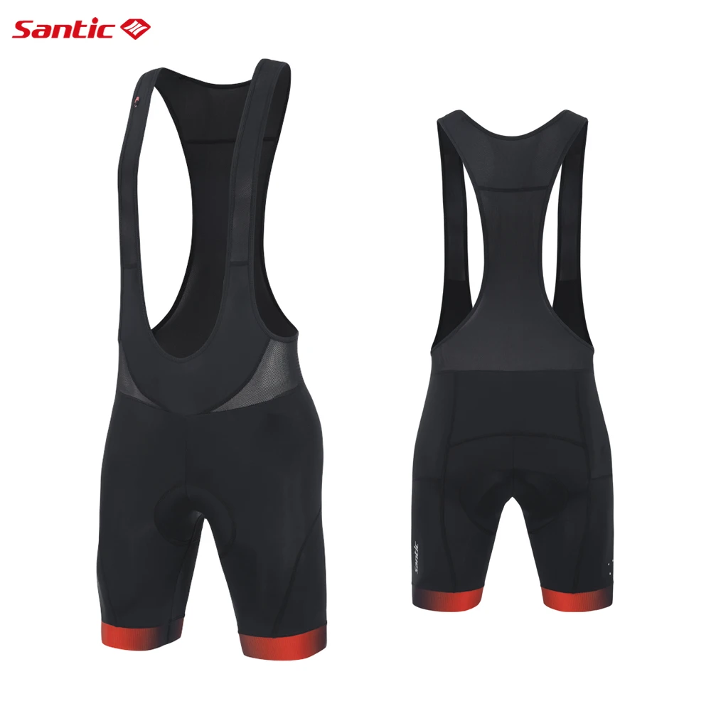 Santic Cycling Bib Shorts Men MTB Breathable Cycling Shorts Road Cycling Pants Comfortable High-elastic Cycle Bib Shorts