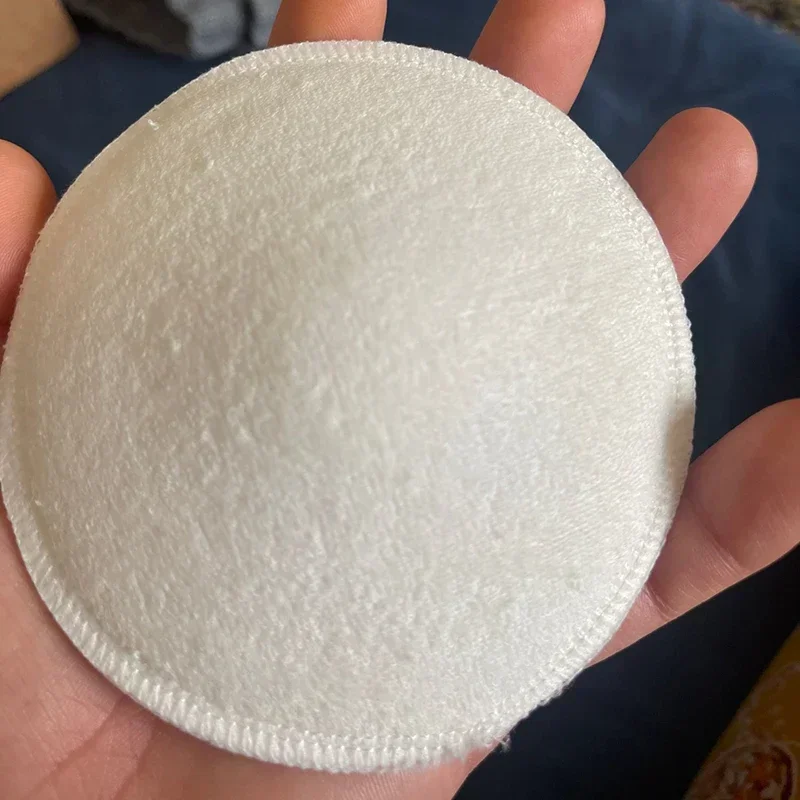 2/4Pcs Breast Pads Anti-overflow Maternity Nursing Pad เด็กให้นมบุตรล้างทําความสะอาดได้ Breathable Absorbency MOM ที่จําเป็น