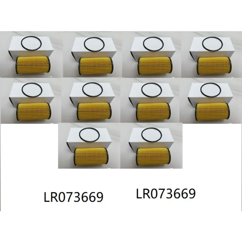 

10pcs Oil Filter for JAGUAR XE / XEL / XF / XFL / F-TYPE / F-PACE / E-PACE 2.0T (2018-now) High Quality JDE37128 LR073669