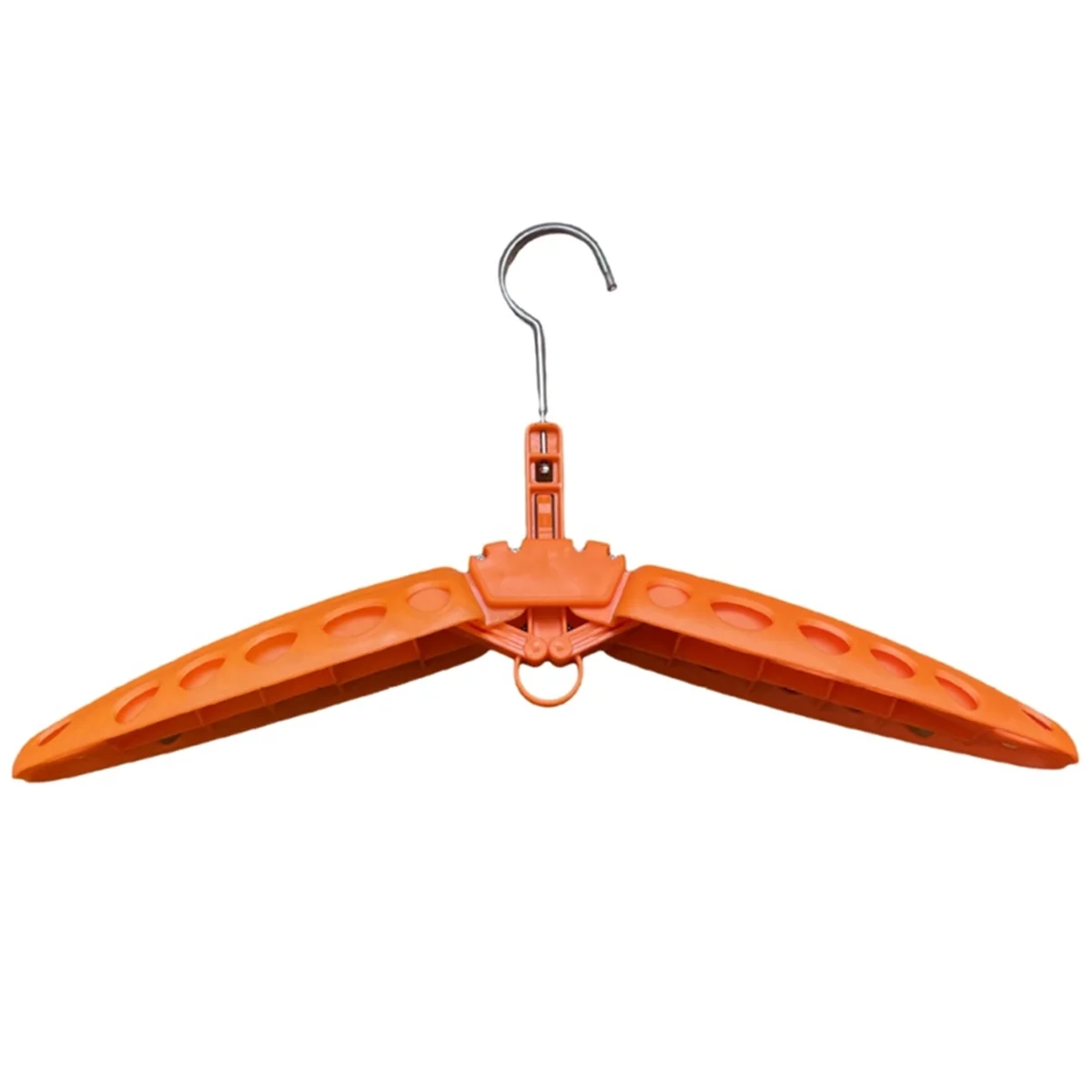 Wetsuit Hanger Foldable Surfing Suit Hangers Scuba Diving Accessory Folding Vented Hanger,Orange