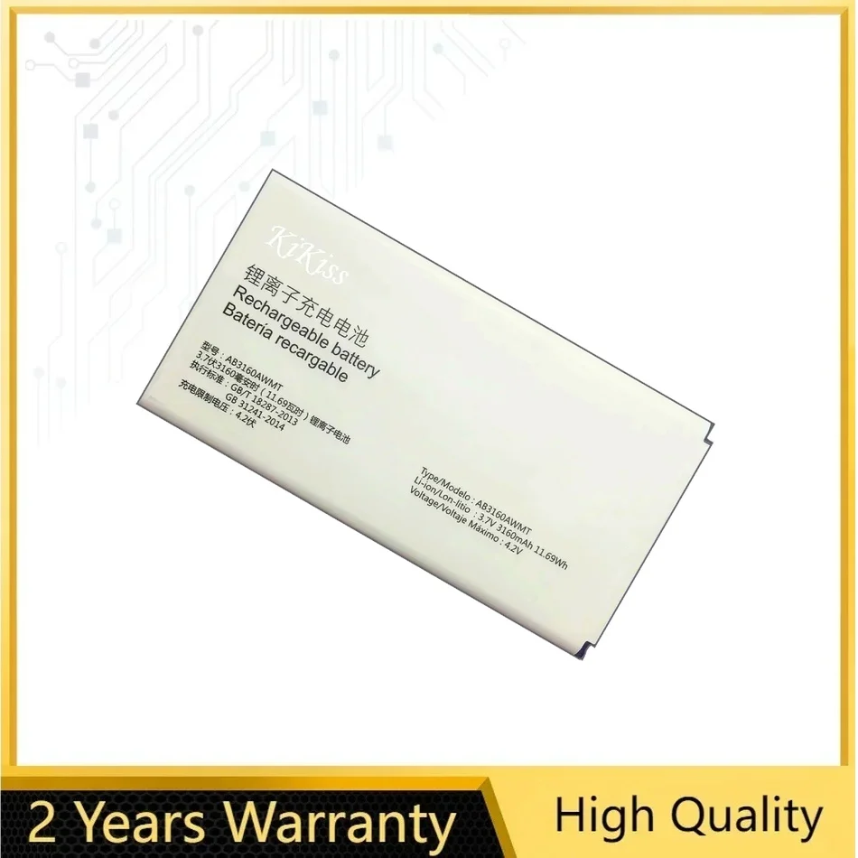 

Совершенно новые аккумуляторы AB3160AWMT для PHILIPS Xenium E570 E571 CTE570 CTE57