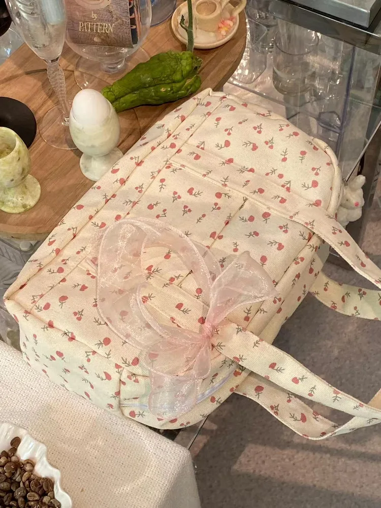 

Летняя сумка с цветочным принтом, большая сумка-тоут Capaci, повседневная дорожная сумка для путешествий, сумка из холста, материал для ежедневного использования