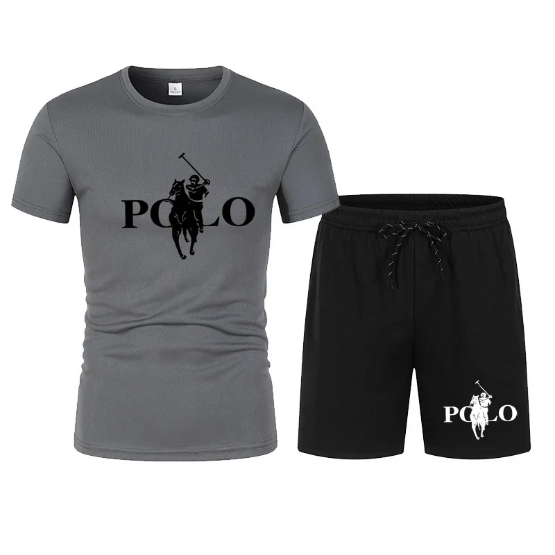 Herensportset Zomer Mesh T-shirt & Shorts - usage example