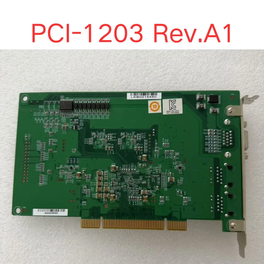 Second-hand test OK PCI-1203 Rev.A1 PCI-1203-32AE Motion Control Card Fast Shipping
