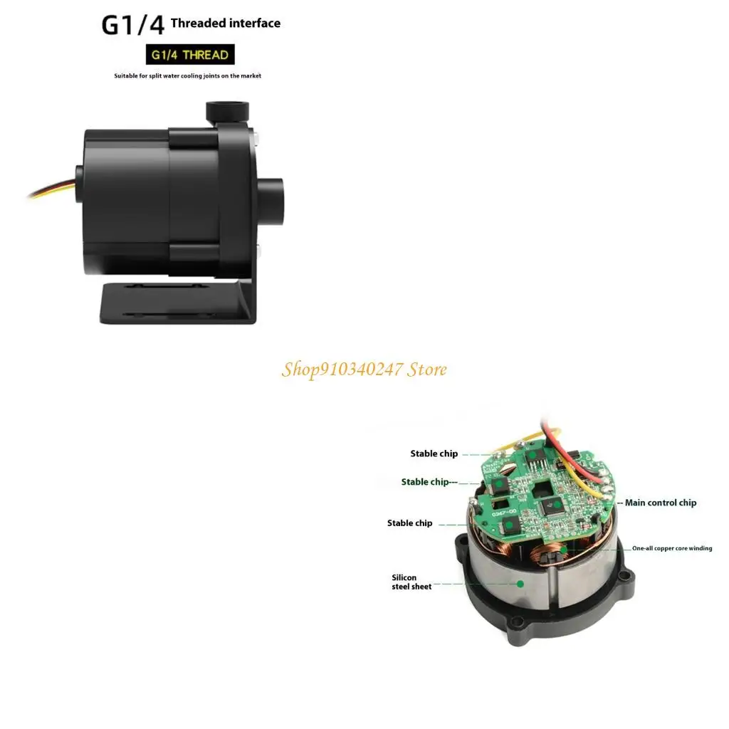

Q22A PU SC1000 24V Бесщеточная водяная помпа ABS Нейлоновая технология доказательства утечки стойкости