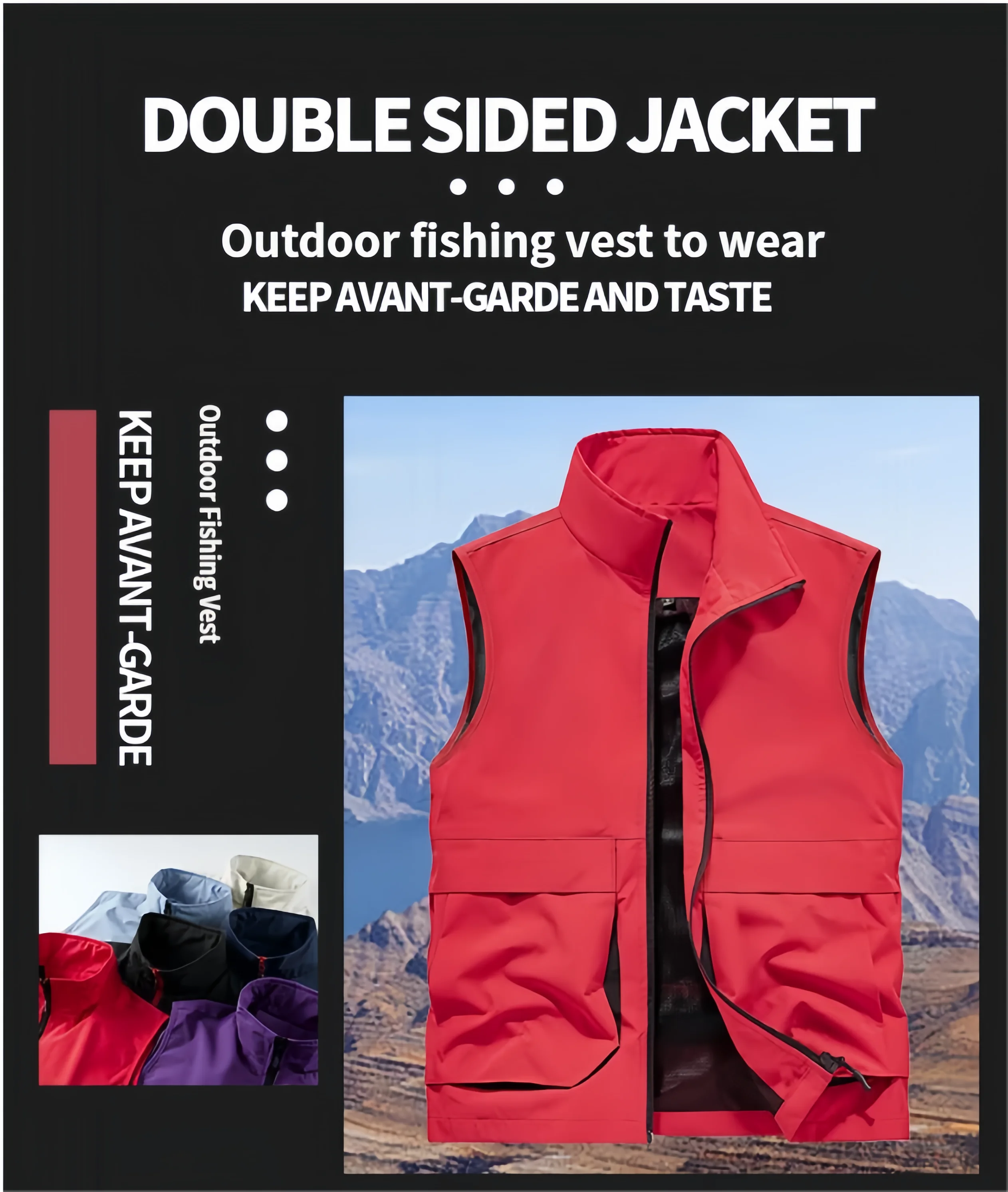 2026 Summer Men Outdoor Waterproof Quick Drying Cargo 6XL Vests Male Thin Mesh Breathable Waistcoats Climbing Sleeveless Jackets