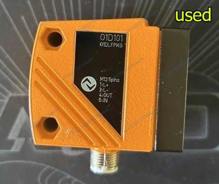 Accessories 1pcs o1d101 distance sensor with io-link m12 5-pin 0.2- 10m measurement 18-30v dc 200ma