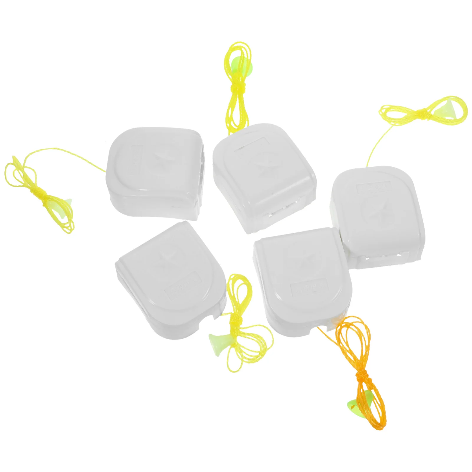 

5pcs Plastic Switch Replacement For Ceiling Fan Light Pull Cord Durable Lamp Pull Chain Repair Kit Pulling Rope