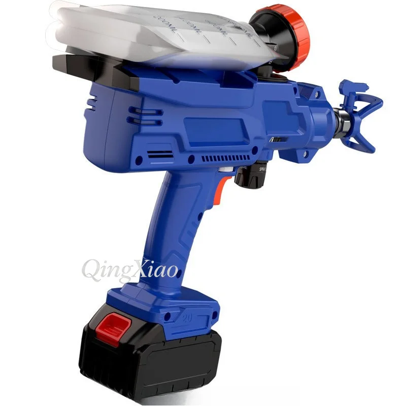 High Voltage Airless Sprayer 21V Stable Power Light Portable Body For Household Diy Furniture Wall Small Area Easy Painting Work