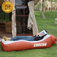 Premium Inflatable Lounger Sofa - Extra Large Anti-Roll Design for Pool, Camping & Indoor Use | Quick Blow Up Bed