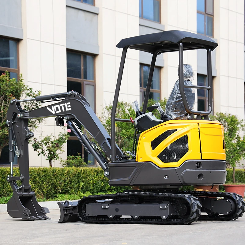 FREE SHIPPING Farm Mini Excavator 2.5 Ton New Crawler EPA Engine  Excavators Multifunctional Cheap Crawler Digger Small Bagger