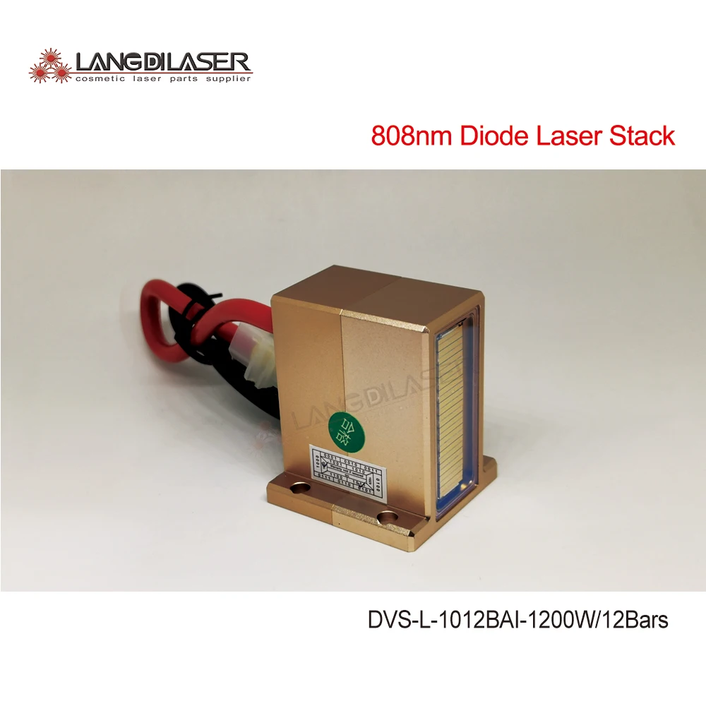 DVS-L-1012BAI-1200W Macro-channel Cosmetic Diode Laser Stack With 808nm For Permanent Hair Removal