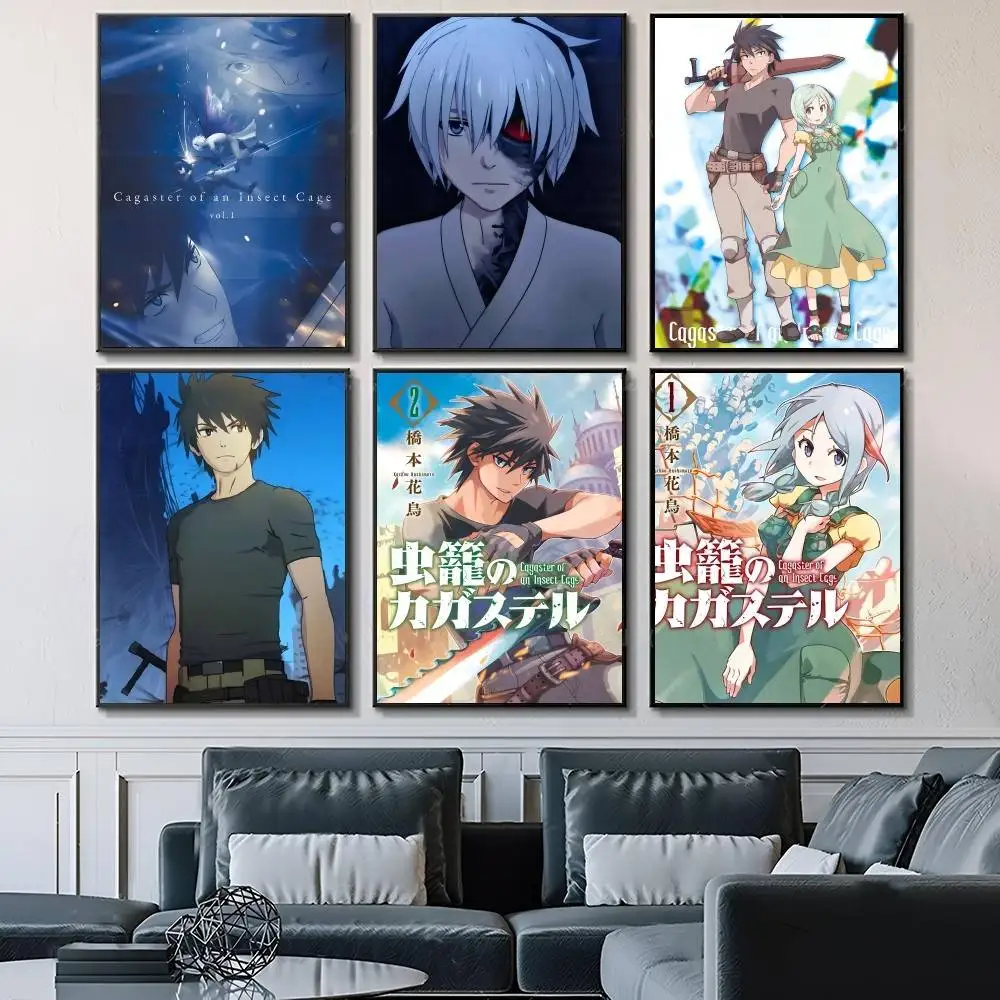 1PC Anime Cagaster Of An Insect Cage Posters Fancy Wall Sticker for Living Room Bar Decoration Wall Decor