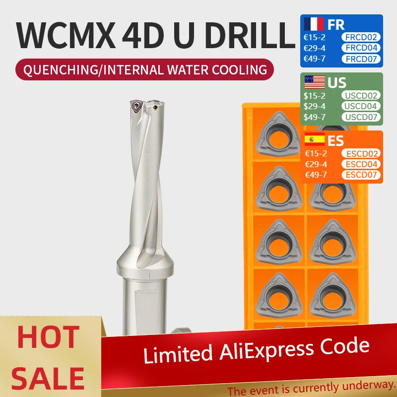 1Pcs U Drill Wc Ind…