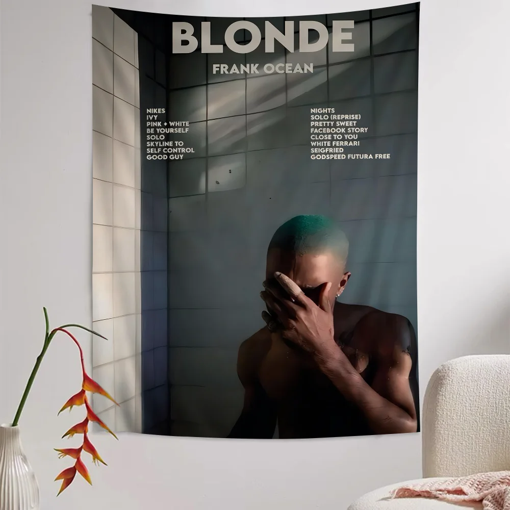 F-Frank Blonde Ozeane Anime Wandteppich Wandbehang Dekoration Haushalt Wandbehang Home Decor