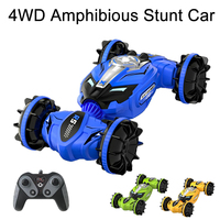 JJRC Q150 1:16 Amphibious Remote Control Car 2.4G Gesture Sensing RC Boat 4WD All Terrain Waterproof Twist Car Toy Gift For Kids