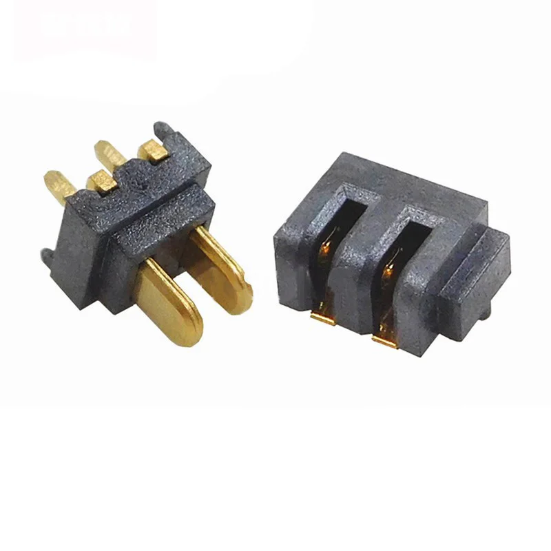 10PCS 2 3 4 5 6 7 8PIN Laptop Battery Connector Pitch 2.0MM Holder Clip Slot Contact Male and female plug 180 degree bend foot