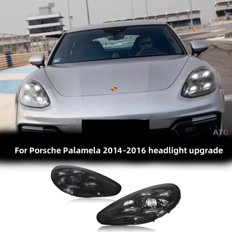 Car headlight For Porsche Palamela 2010-2016 headlight upgrade LED plug and play