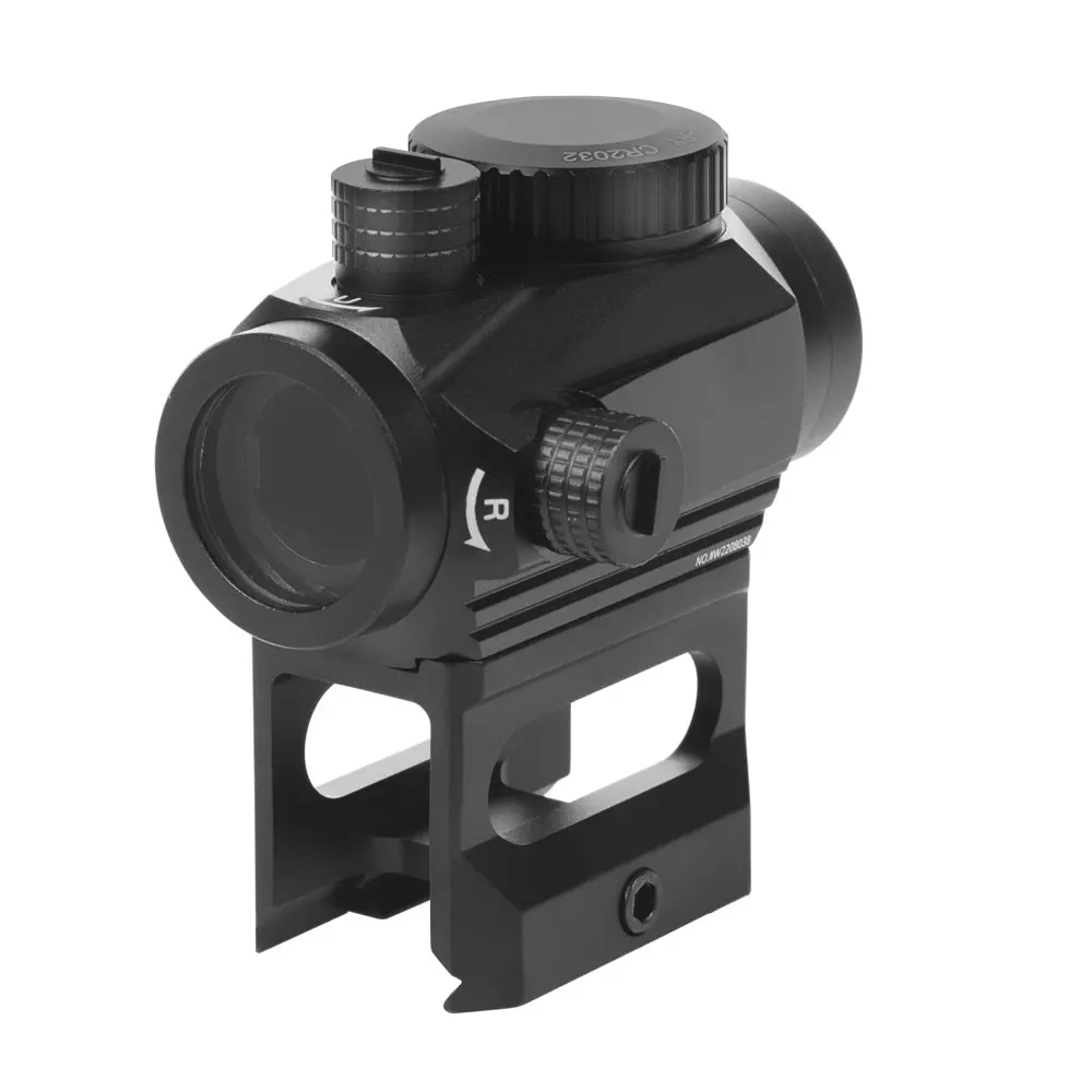 Imagem -04 - Westhunter 1x20 Red Dot Sight Caça Tactical Reflex Rifle Scope Moa Ponto Tamanho à Prova de Água Suportar 1000g Choque Coice