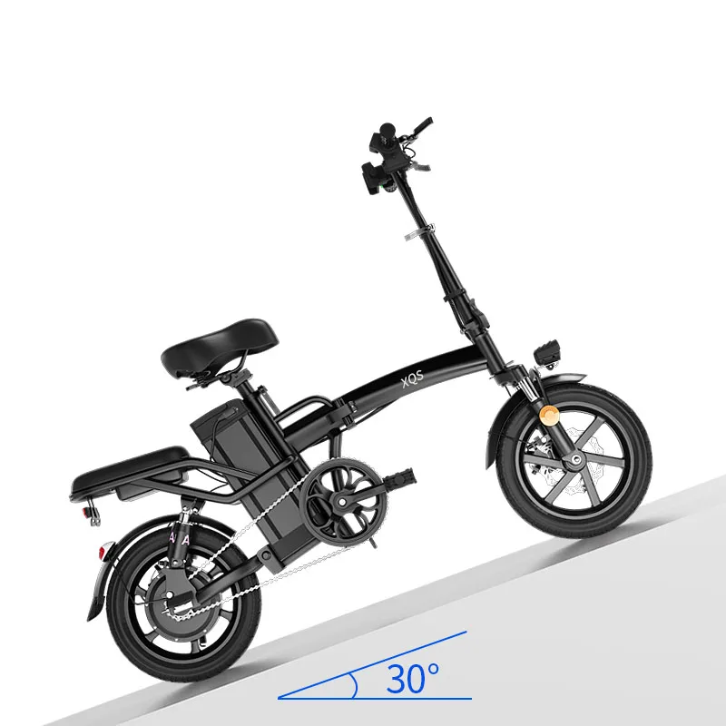 

48V 12Ah Mini Folding Electric Bike: 240W Compact City Ebike for Adults & Commuting