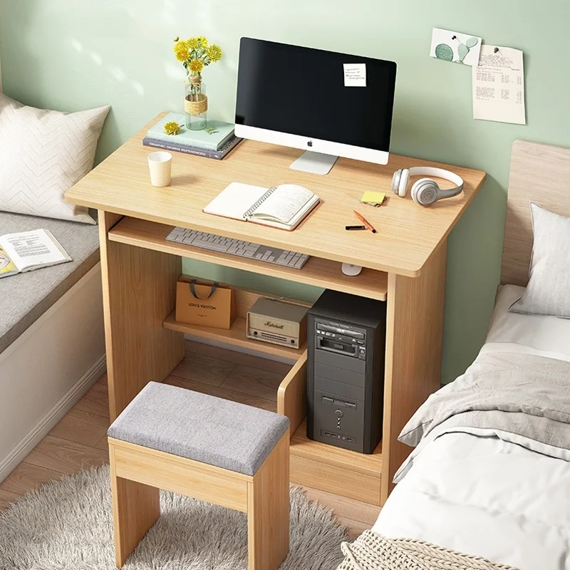 

Small Apartment Computer Desk Desktop Small Home Desk Can Put The Host Keyboard Office Student Desk HY