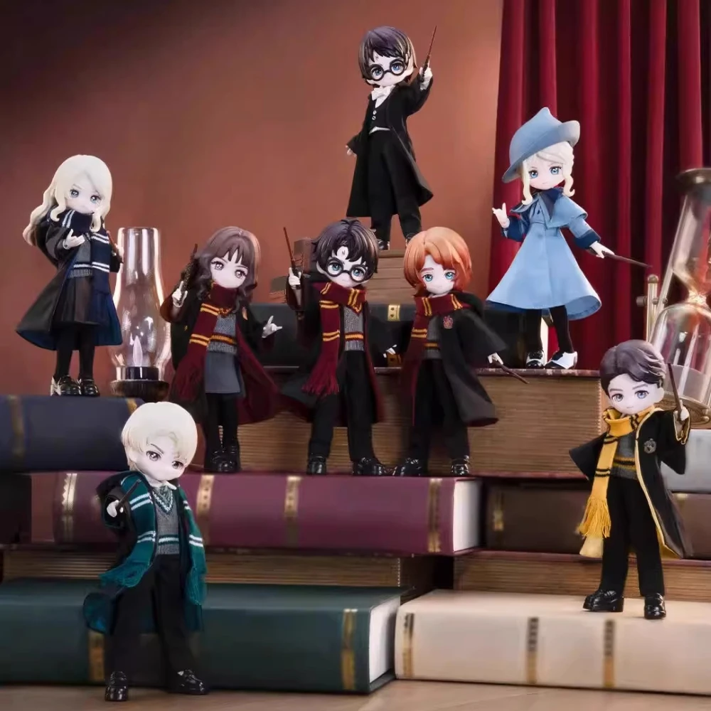 COME4FREE Серия Гарри Поттер: Коллекционная шарнирная кукла BJD 1/12, фигурка-сюрприз в закрытой коробке, подарочная упаковка для рабочего стола
