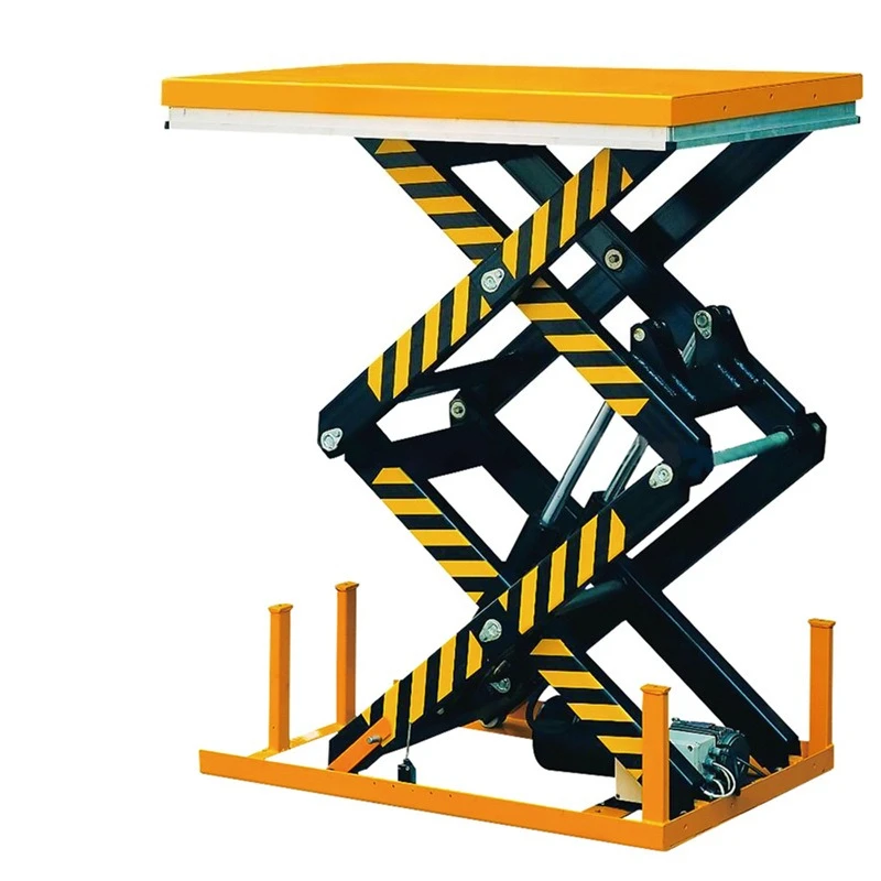 

1/2 ton fixed lifting platform electric hydraulic lifting automatic small lift