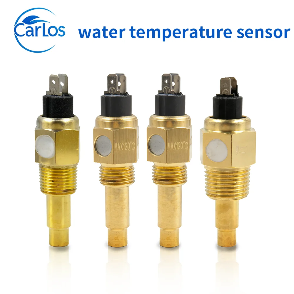 M18*1.5 3/8NPT 1/2NPT 21mm M16*1.5 M14X1.5  Thread Diesel Engine Oil and Water Temperature Sensor Generator Set Part